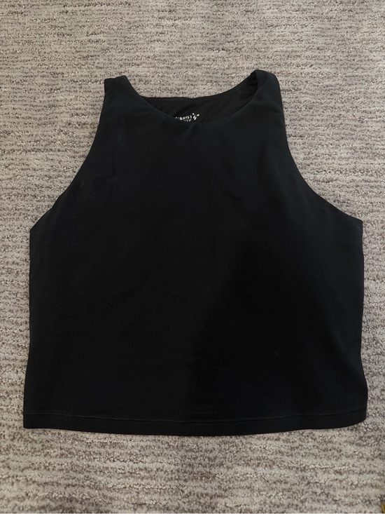 Old Navy Tops - Old Navy Active PowerChill High Neck Longline Sports Bra Crop Top Black M